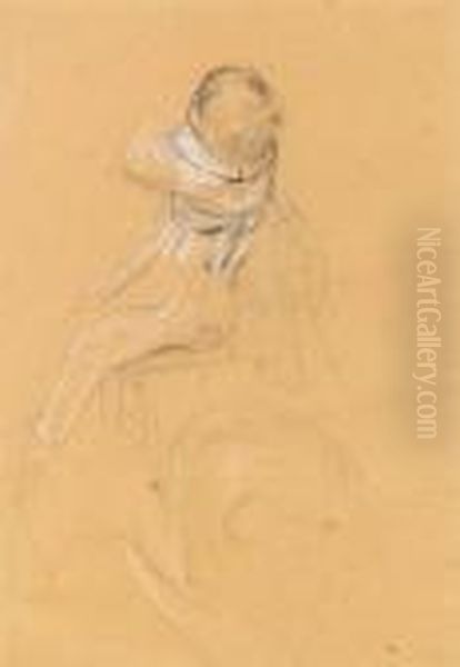 Studie Fur Das Kind Im Deckengemalde 