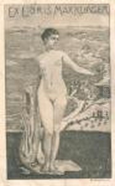 Untitled Oil Painting by Max Klinger