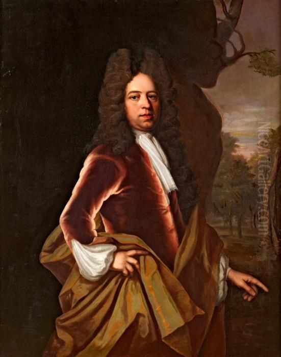 Hans Krets Oil Painting by Sir Godfrey Kneller
