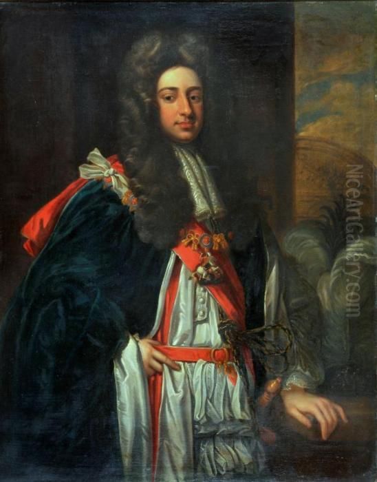 Kneller,
Bt Portrait Of John Churchill Oil Painting by Sir Godfrey Kneller