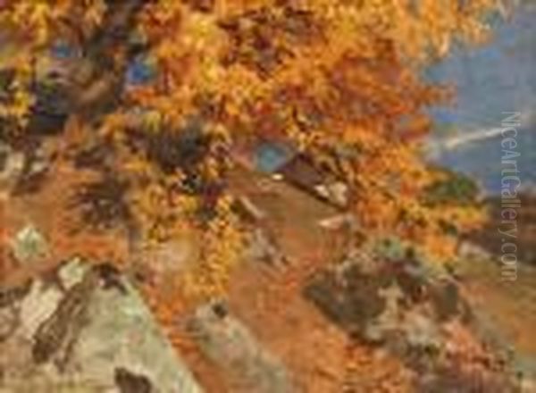 Untitled Oil Painting by Alexander Max Koester