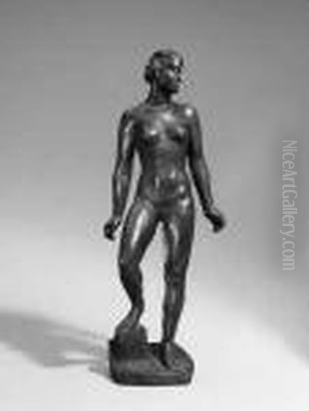 Ruckblickende Oil Painting by Georg Kolbe