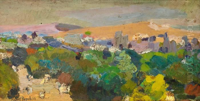 Constantine Korovine Oil Painting by Konstantin Alexeievitch Korovin