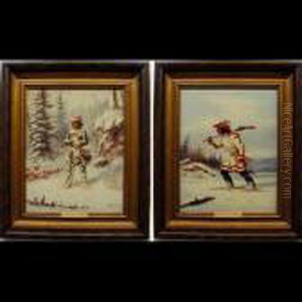 Various Titles Oil Painting by Cornelius David Krieghoff