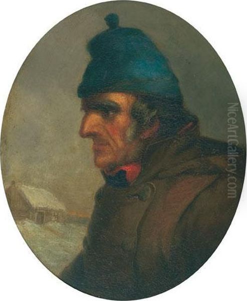 Le Boucheron Oil Painting by Cornelius David Krieghoff