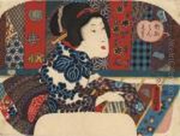 From The Series Oil Painting by Gototei Kunisada