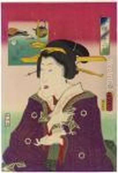 Jozu So Oil Painting by Gototei Kunisada