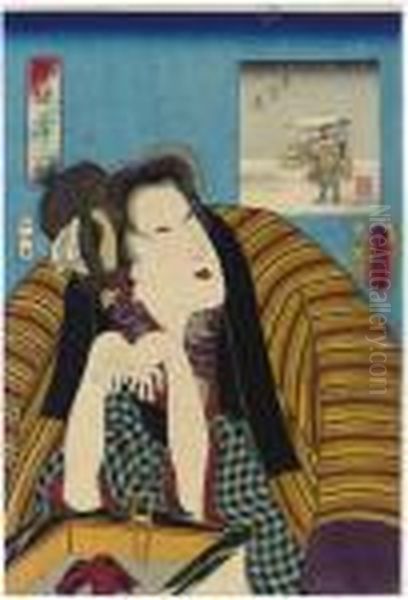 Samu So Oil Painting by Gototei Kunisada