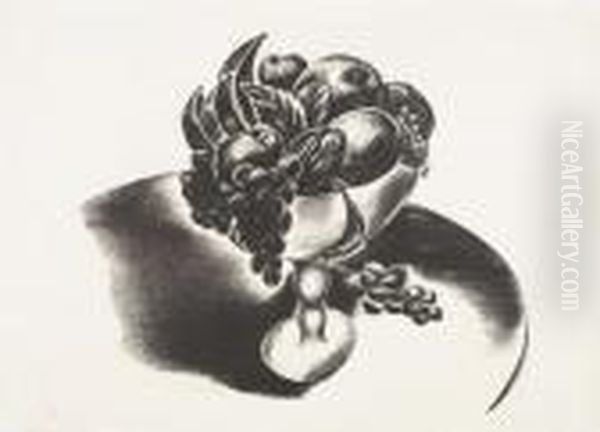 Untitled Oil Painting by Yasuo Kuniyoshi