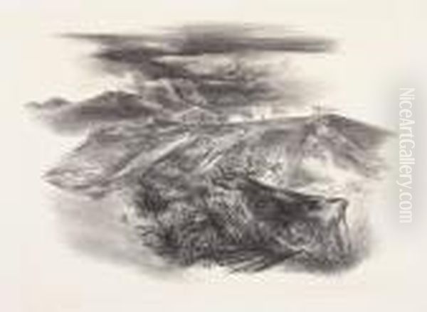 Untitled Oil Painting by Yasuo Kuniyoshi