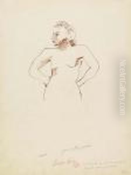 Nude Oil Painting by Yasuo Kuniyoshi