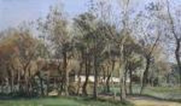 Maj 1889 J La Cour Oil Painting by Janus Andreas Bartholin La Cour