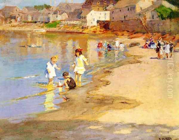 At the Beach I Oil Painting by Edward Henry Potthast