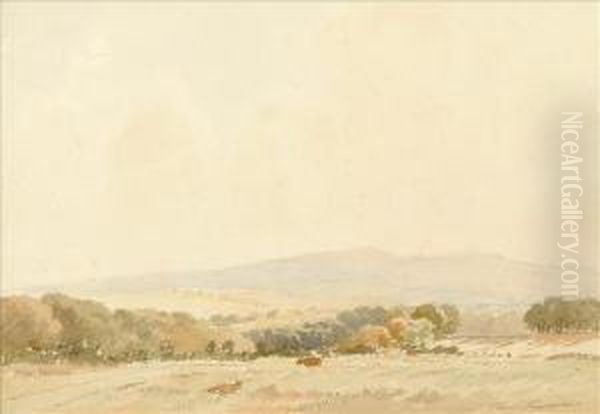 Landscapes Two Oil Painting by Percy Lancaster