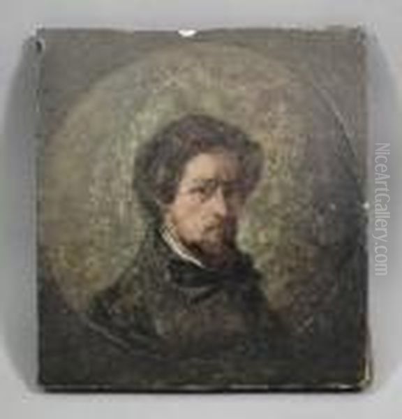 Portrait Thought To Be Of Sir William Matthew Flinders Petrie Oil Painting by Sir Edwin Henry Landseer