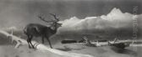 Untitled Oil Painting by Sir Edwin Henry Landseer