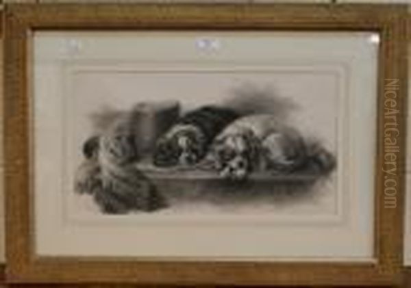 The Cavalier Oil Painting by Sir Edwin Henry Landseer