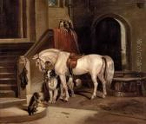 Pferd Oil Painting by Sir Edwin Henry Landseer
