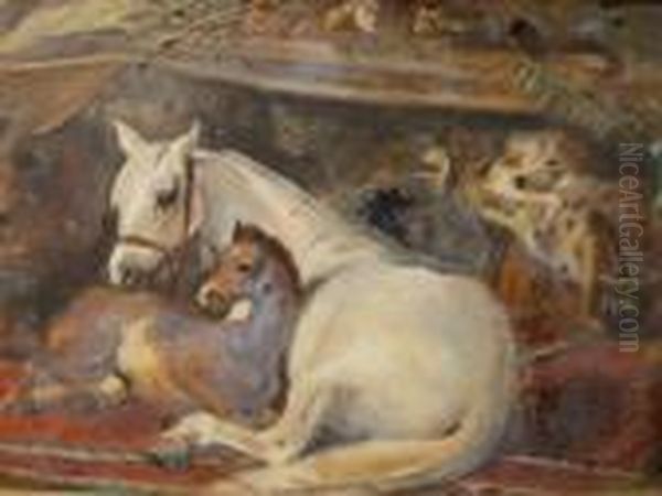 Untitled Oil Painting by Sir Edwin Henry Landseer