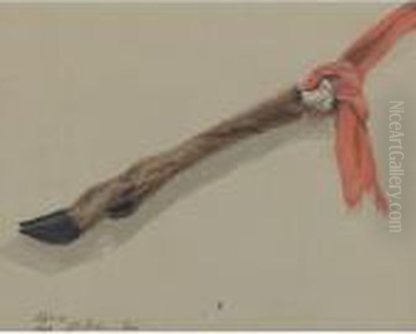 The Hunt Trophy Oil Painting by Sir Edwin Henry Landseer