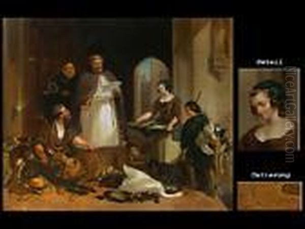 Die Jagdbeute Oil Painting by Sir Edwin Henry Landseer