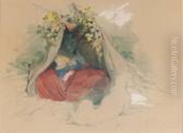 The Loyal Keeper Oil Painting by Sir Edwin Henry Landseer