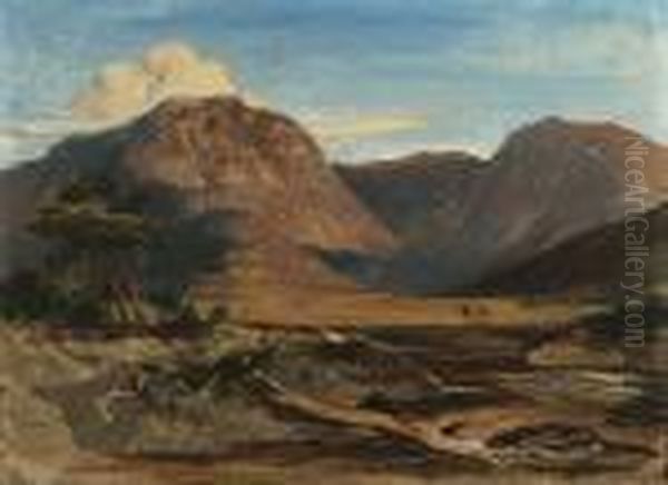 Glen Feshie Oil Painting by Sir Edwin Henry Landseer