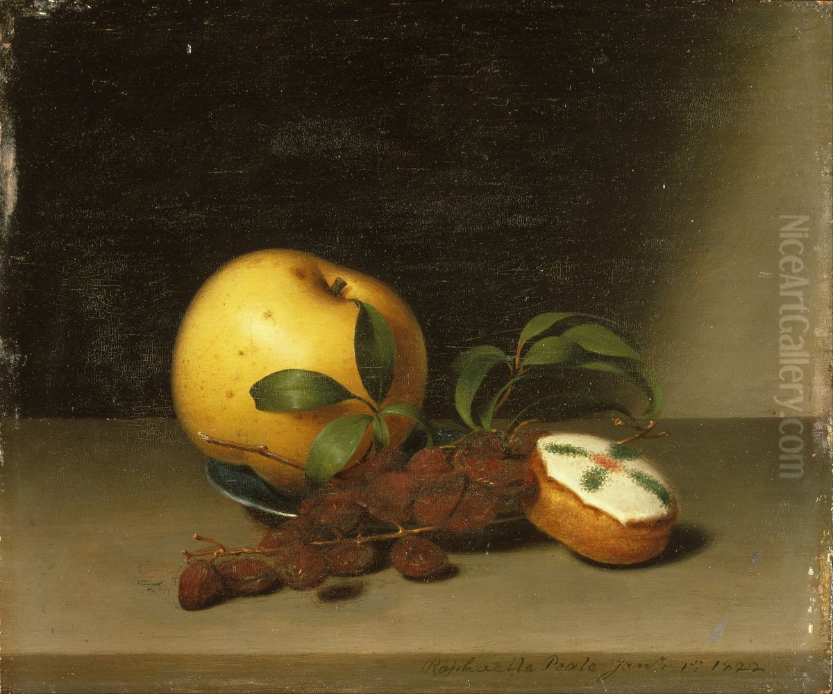 Still Life with Cake Oil Painting by Raphaelle Peale