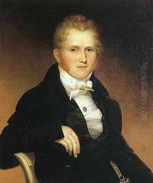 William Young Heberton Oil Painting by James Peale
