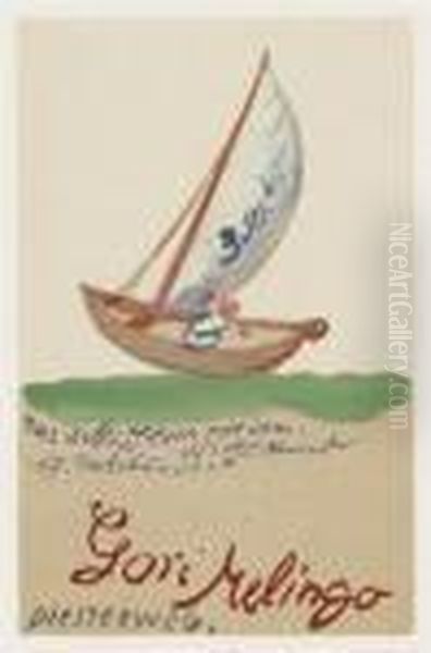 Lore Melingo Oil Painting by Oskar Laske