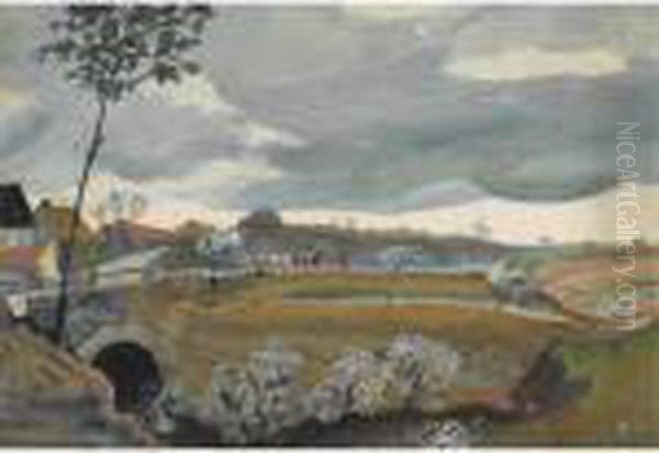 Vsesluvov Oil Painting by Oskar Laske