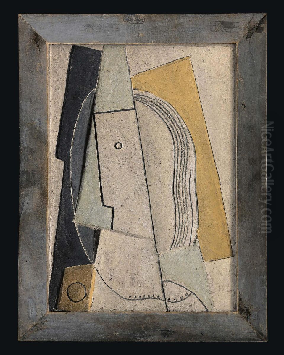 Tete De Femme Oil Painting by Henri Laurens