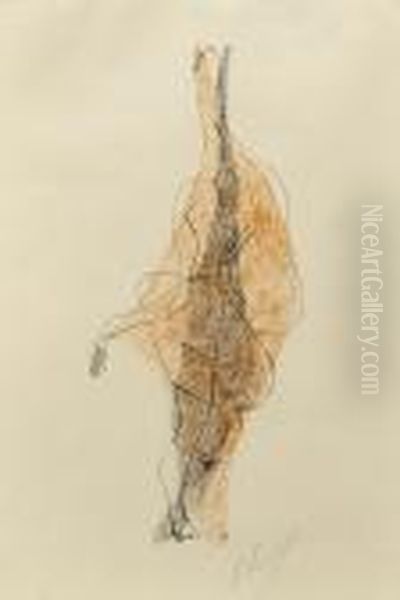 Standing Figure Oil Painting by Henri Laurens