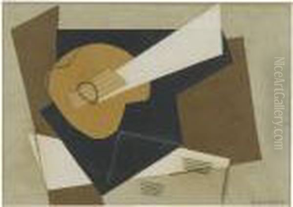 La Guitare Oil Painting by Henri Laurens