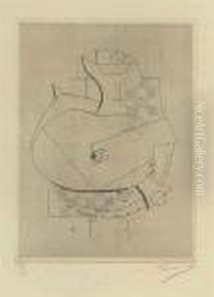 Le Gueridon Oil Painting by Henri Laurens