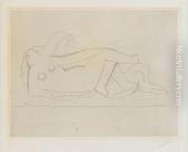 Deux Femmes Oil Painting by Henri Laurens