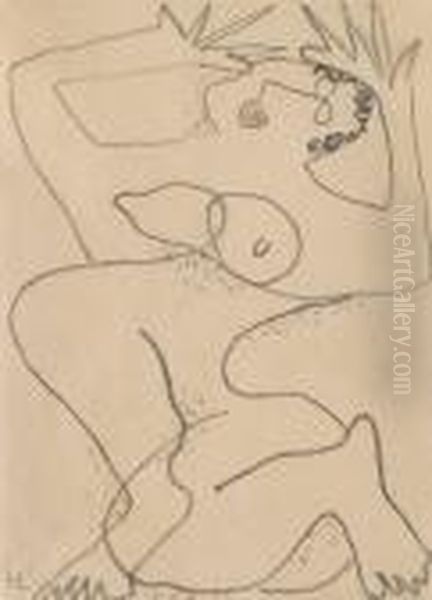 Nue Oil Painting by Henri Laurens