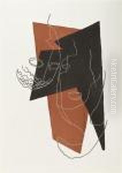 Lucien De Samosate Oil Painting by Henri Laurens