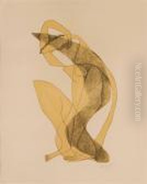 Femme Accroupie Oil Painting by Henri Laurens