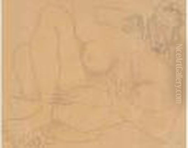 Nu Renverse Oil Painting by Henri Laurens