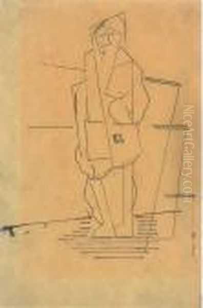 Le Boxeur Oil Painting by Henri Laurens