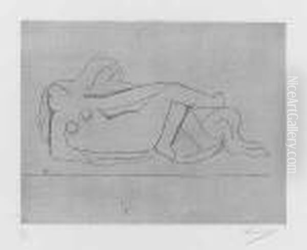 Deux Femmes Oil Painting by Henri Laurens