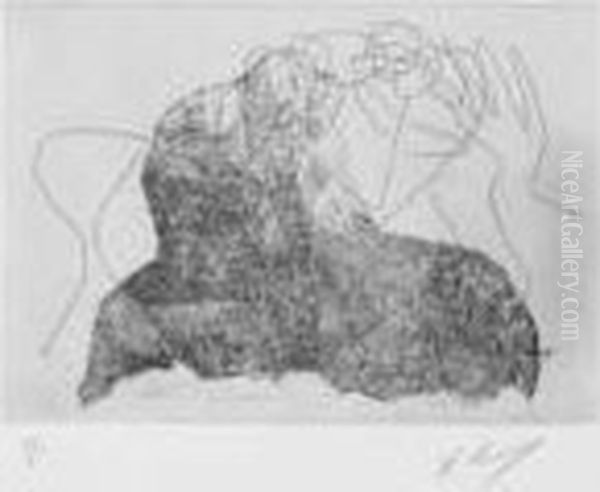 Aurelie Oil Painting by Henri Laurens