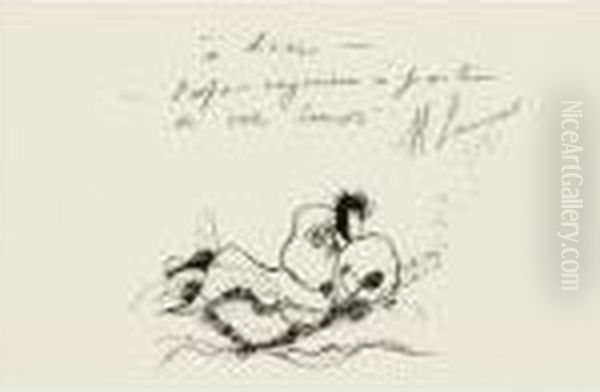 Nu Allonge Oil Painting by Henri Laurens