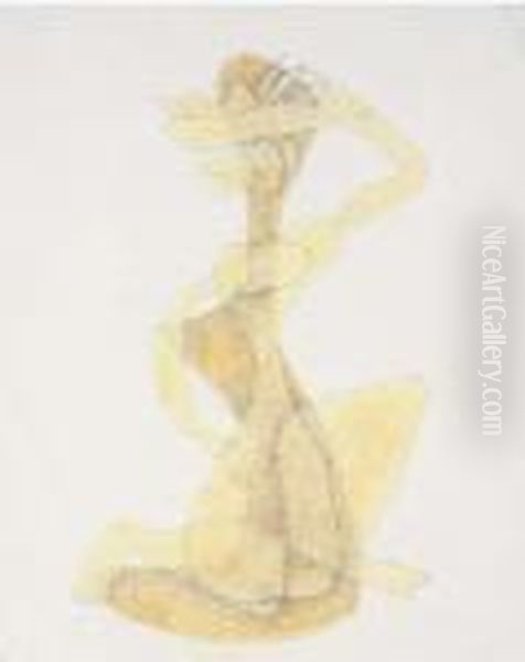 Femme A La Corbeille Oil Painting by Henri Laurens