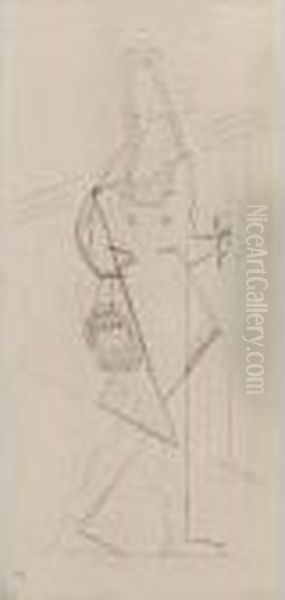 Les Pelican (brusberg 7) Oil Painting by Henri Laurens