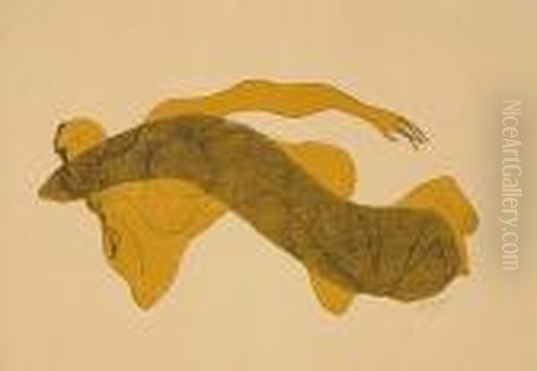 Femme Couche Oil Painting by Henri Laurens