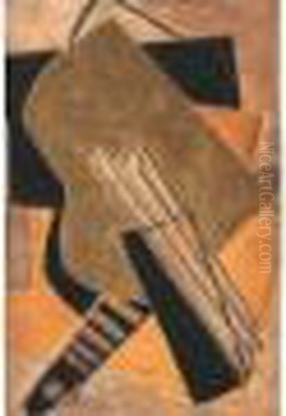 Composition, 1919. Oil Painting by Henri Laurens