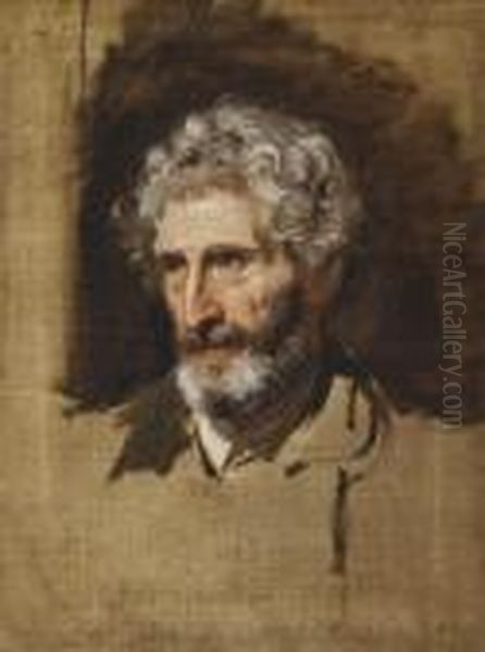Head Study Of A Bearded Man Oil Painting by Sir Thomas Lawrence