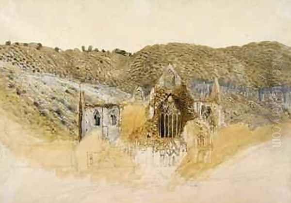 Tintern Abbey, 1835 Oil Painting by Samuel Palmer